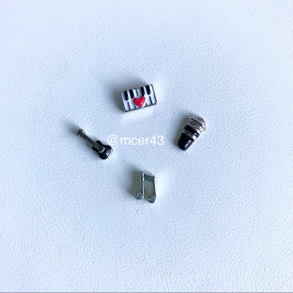 Music artist theme charms
